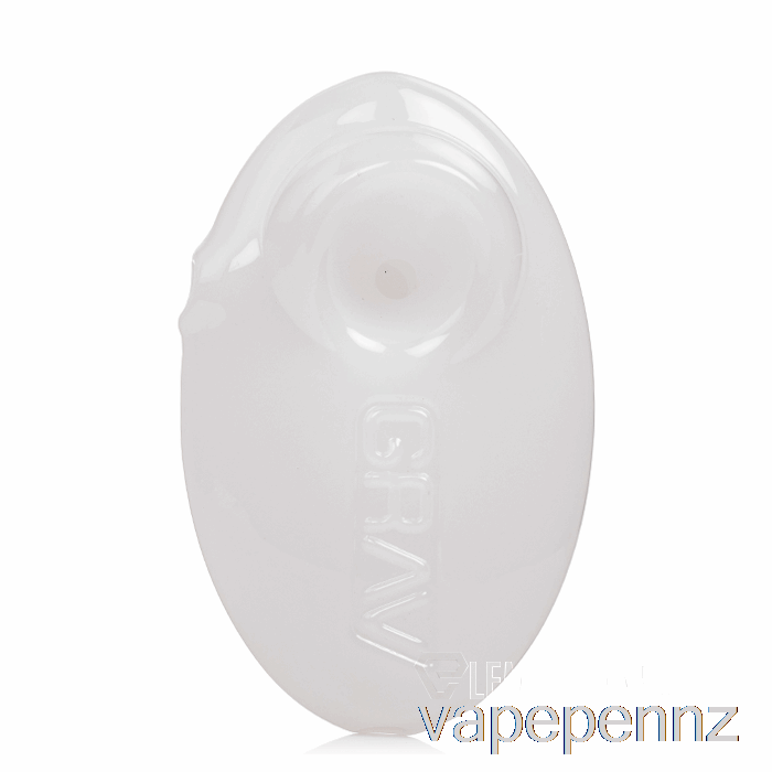 GRAV Pebble Spoon White VAPE NZ